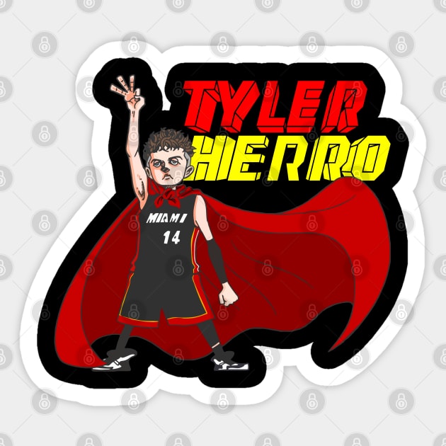 Tyler Herro Sticker by Kencur